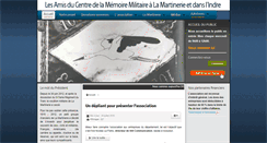 Desktop Screenshot of les-amis-du-site-militaire-de-la-martinerie.org